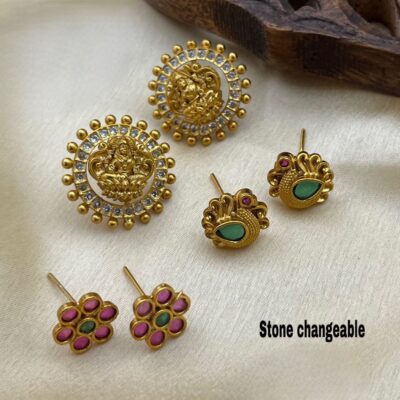 Changable Stone Earrings