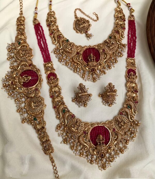 Beautiful Red Bridal Combo
