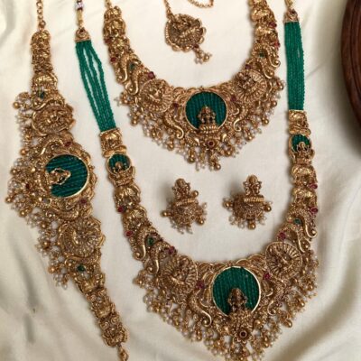 Beautiful Green Bridal Combo