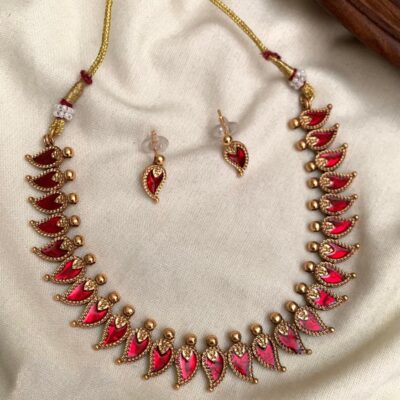 Red Pulinagha Necklace