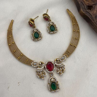 Multi Chandra Necklace