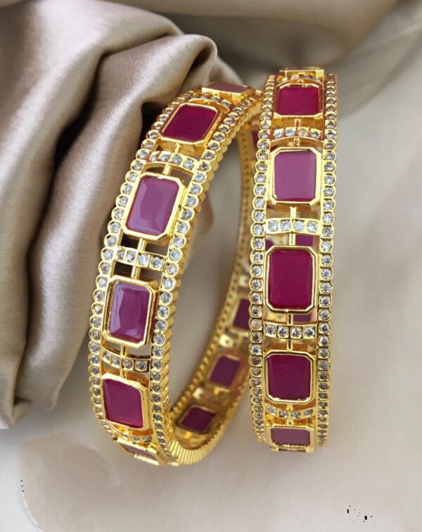 Reddish Bangles
