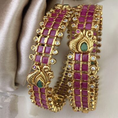 Peacock Bangles