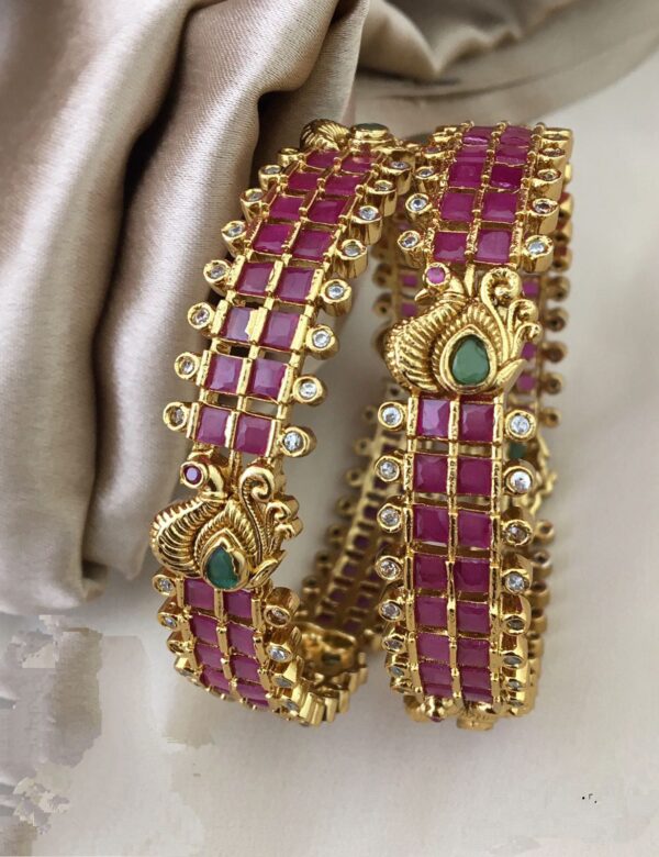 Peacock Bangles