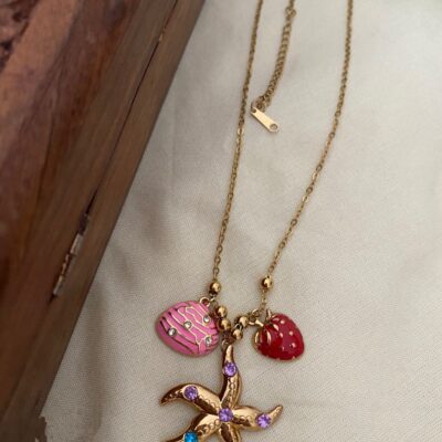 Strawberry Star Chain