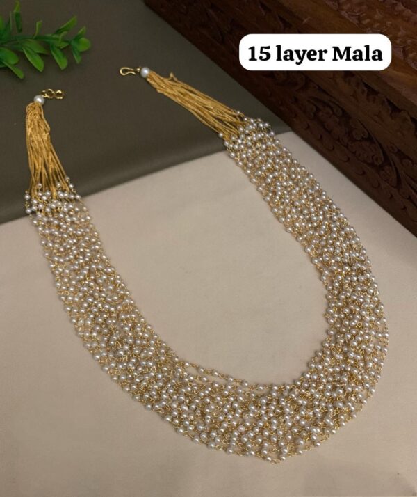 15 Layers White Pearl