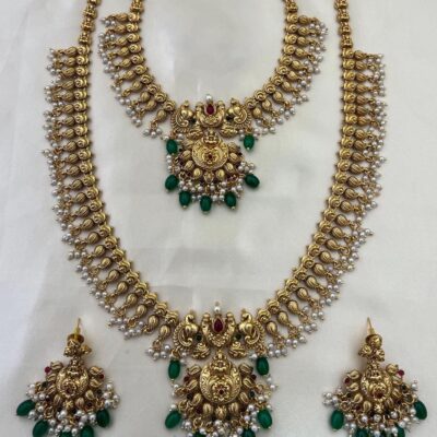 Varalakshmi Green Bridal Combo