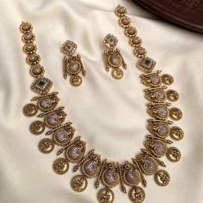 Peacock & Lakshmi Haaram