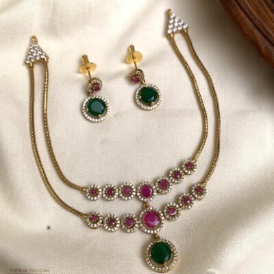 Double Layer Pink Necklace