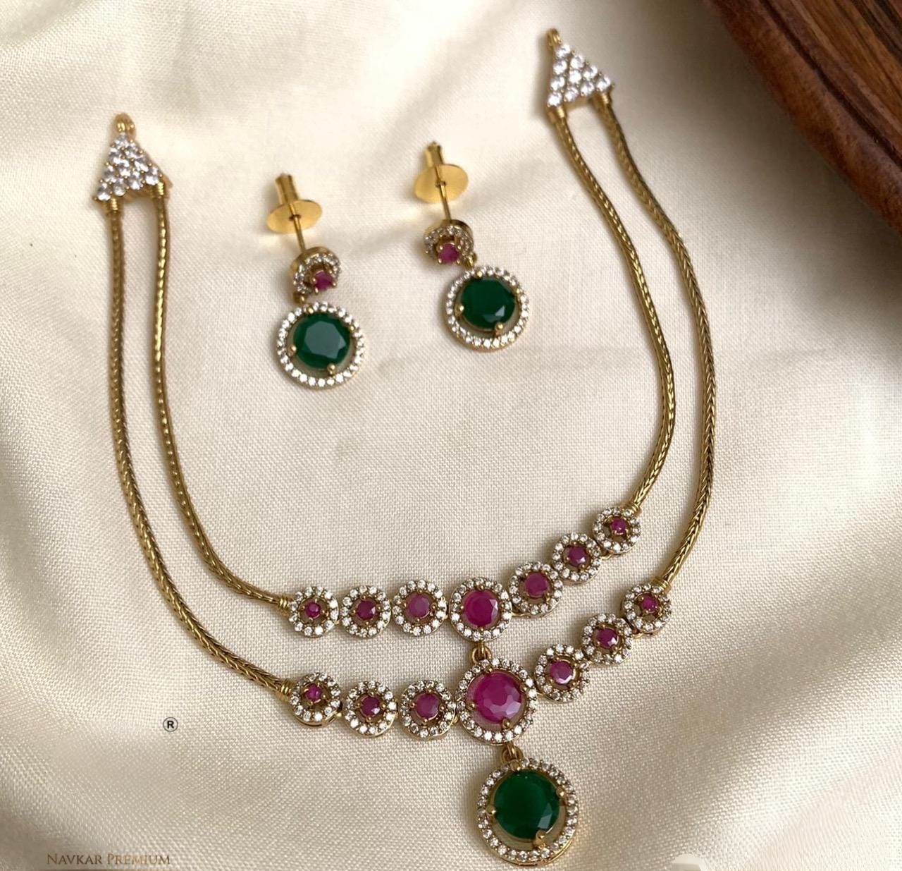 Double Layer Pink Necklace